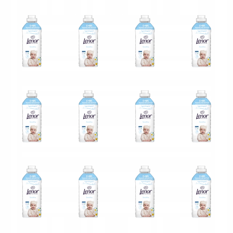 Lenor Sensitive Tekutá aviváž 798 ml, 38 praní X12
