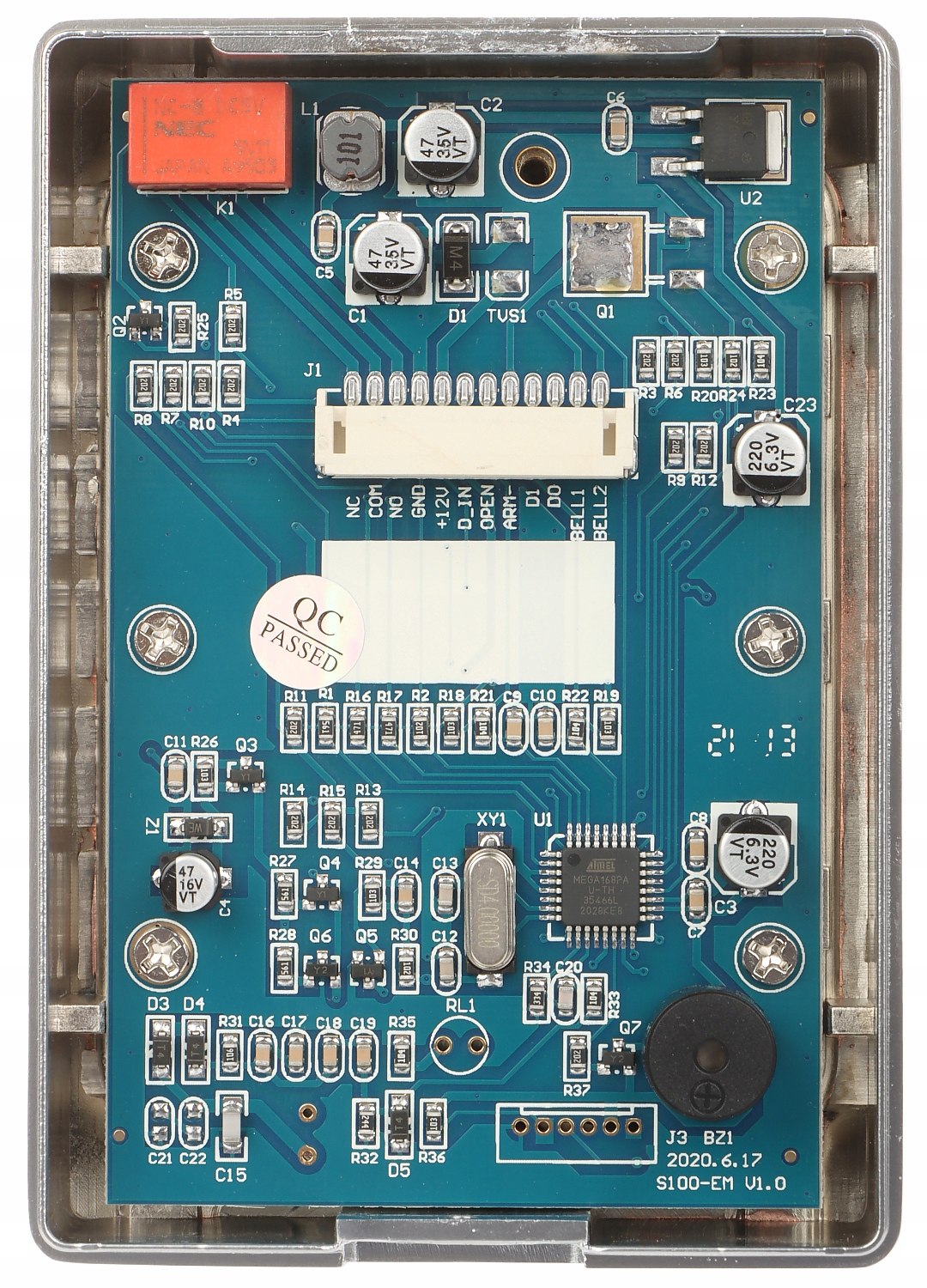 WEWNĘTRZNY AUTONOMICZNY ZAMEK SZYFROWY CZYTNIK ZBLIŻENIOWY RFID KLAWIATURA Kod producenta SZW-511