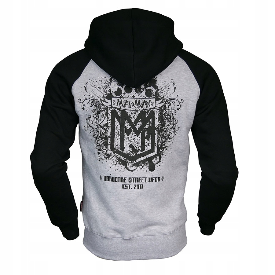 

Bluza męska rozpinana z kapturem Logo r. S - XXL