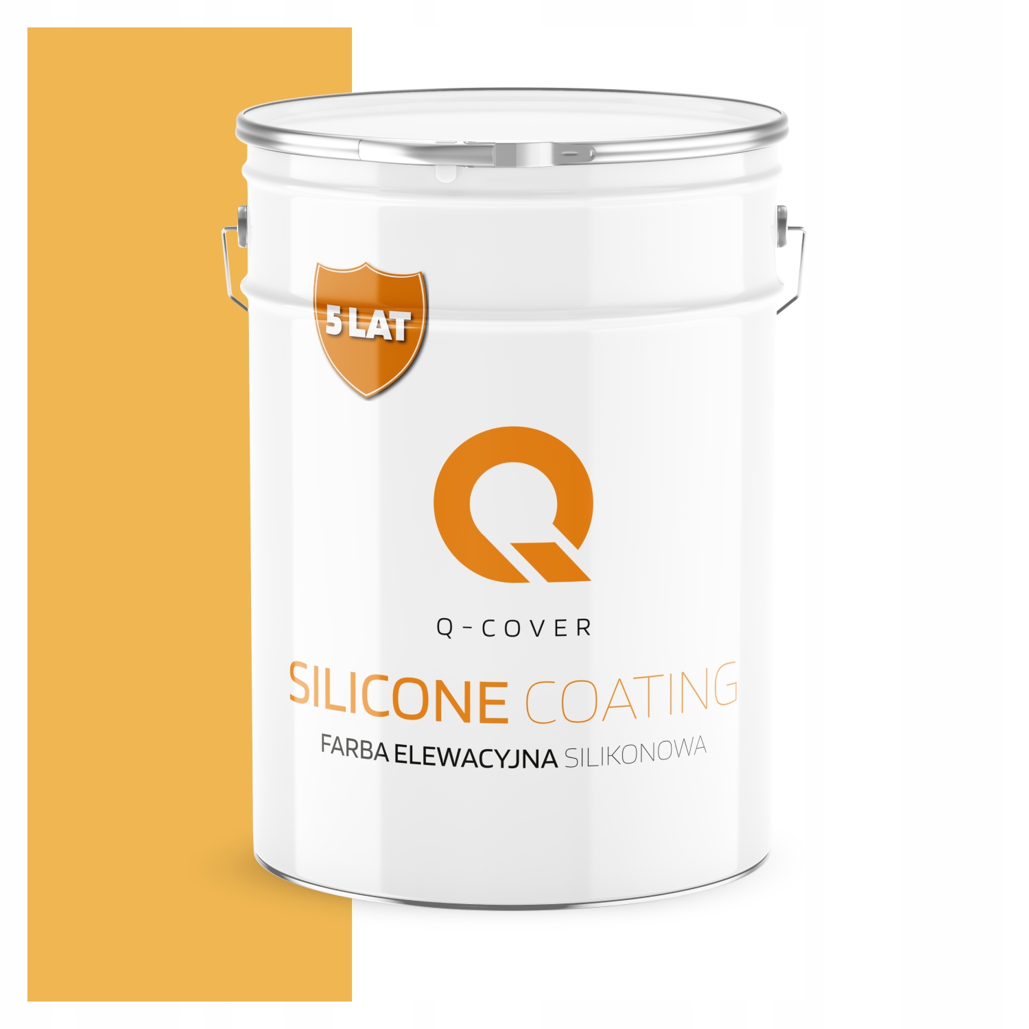 Fasádna Silikónová Fasádna Farba Žltá Intenzívna F636 10L