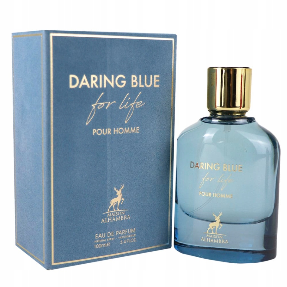 Maison Alhambra Daring Blue For Life Arabský Pánský Parfém pro muže 100 ml