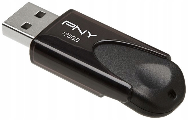 

Pen-drive 128GB Pny Attache Usb wysuwany czarny