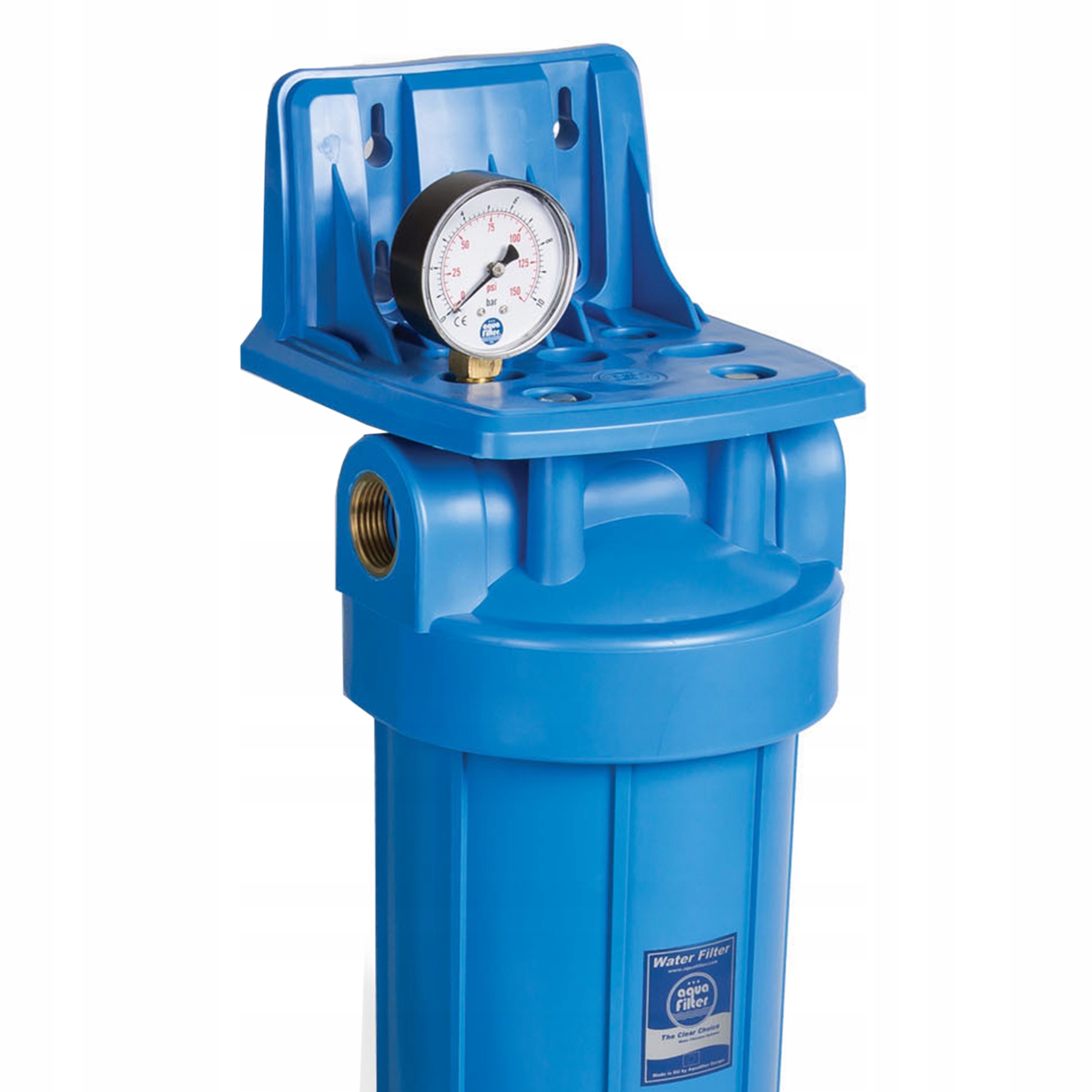 Filtr Wody AQUAFILTER BIG BLUE BB manometr + wkład FCPS20M10B mechaniczny Marka Aquafilter