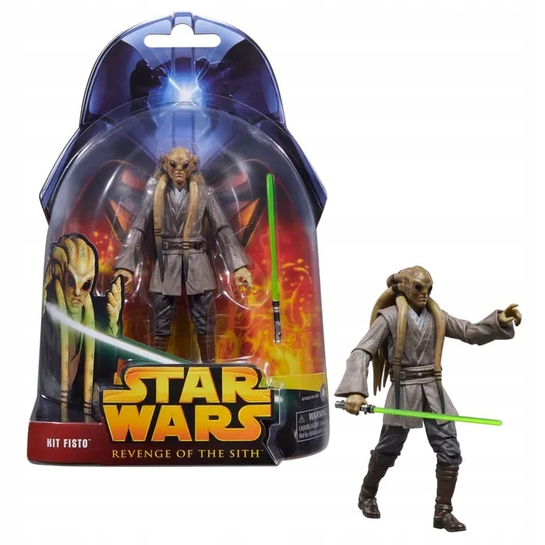 Star Wars 3 Sada Fisto Figurka černá série 15 cm