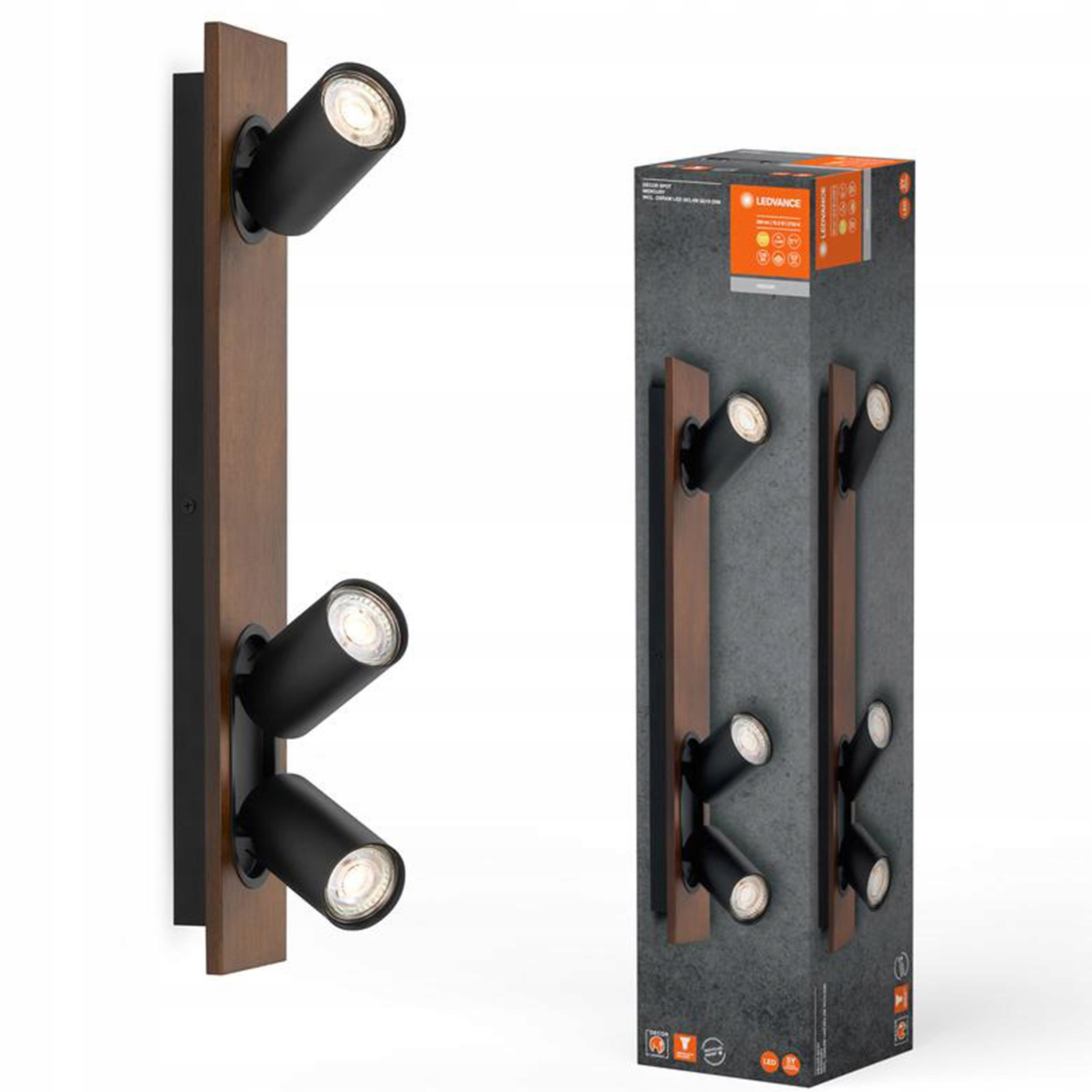 Led nástěnná lampa Stropní svítidlo Nástěnné svítidlo 10.2W 690lm 3000K Spot