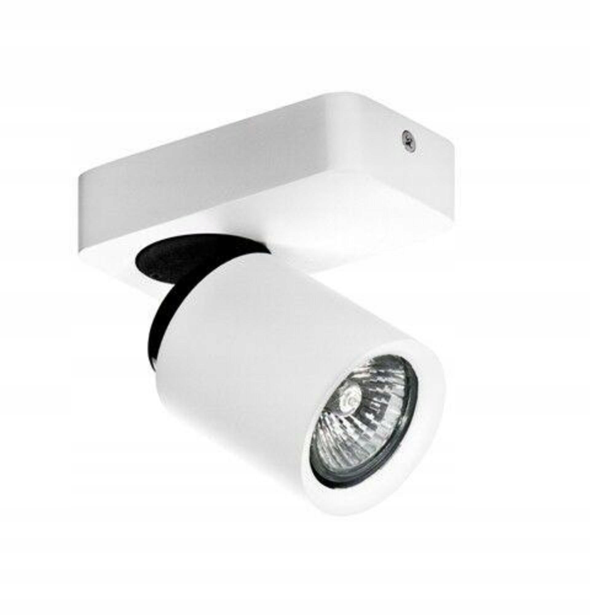 Stropní a nástěnné bodové svítidlo AZzardo Tomi 1 white/grey AZ0662 GU10 1x