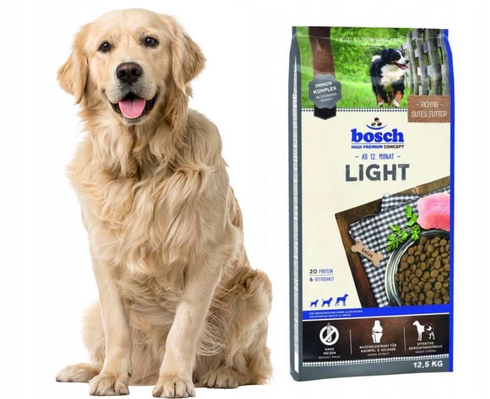 karma dla psa bosch special light 12kg/5kg dla psów alergików