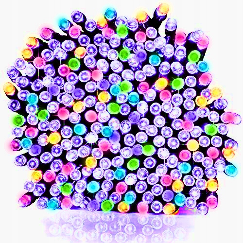 Vánoční Osvětlení Na Stromeček 500 Led Spojovací Multicolor MIX