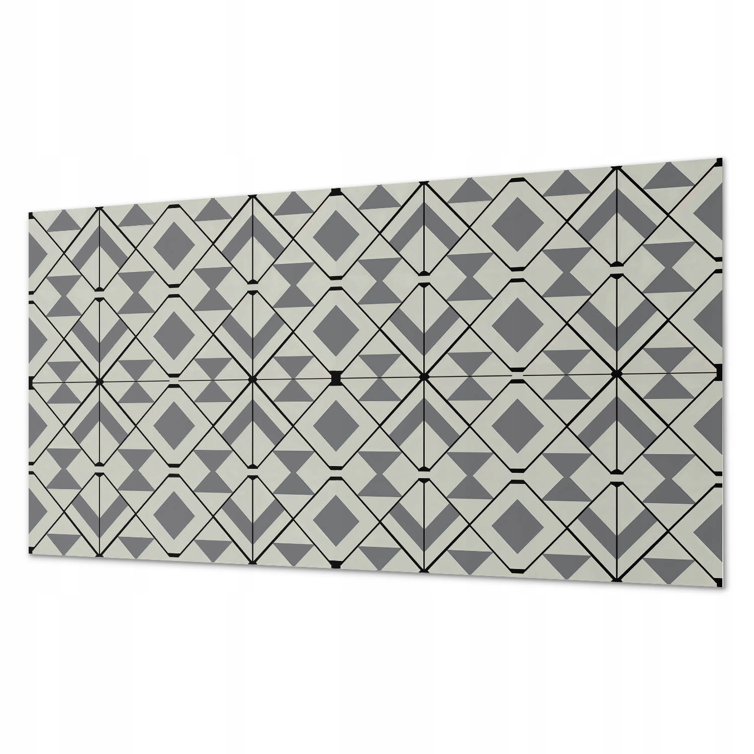 Vinylový panel s potlačou Geometrické motívy vo forme kosoštvorcov 120 x 60 cm
