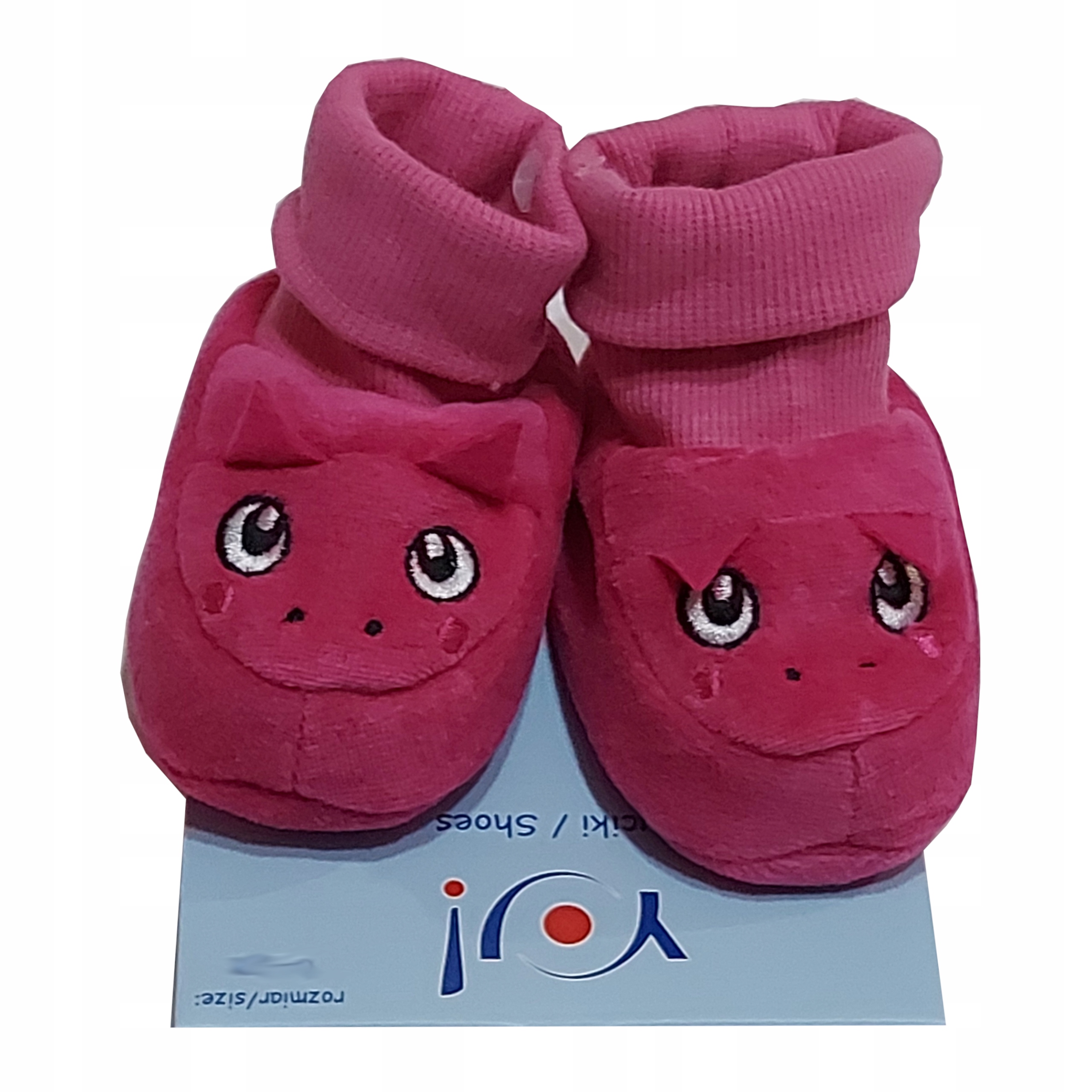 

Kapcie niemowlęce 0-6 m niechodki bawełna Yo!