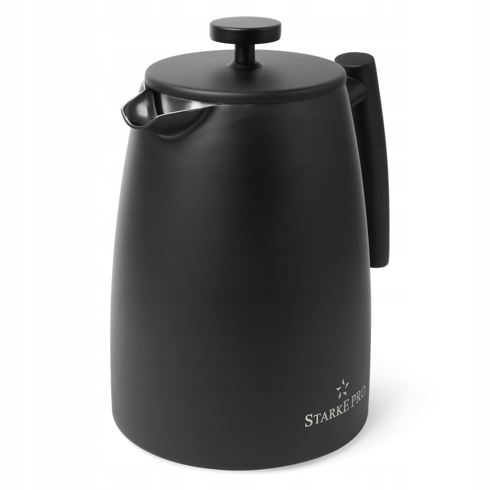 

French Press zaparzacz do kawy tłokowy stalowy 1 l