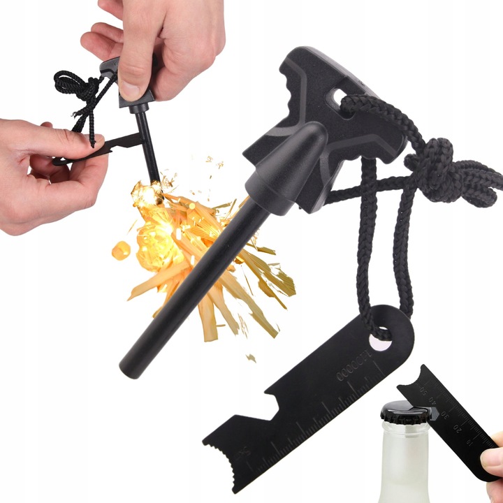 KRZESIWO MAGNEZOWE DO ROZPALANIA OGNIA LIGHT MY FIRE XXL SURVIVAL ZAPALNICZ Cechy dodatkowe wodoodporne