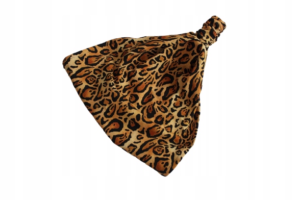 

Chustka z gumką Leopard Dziecko szeroka