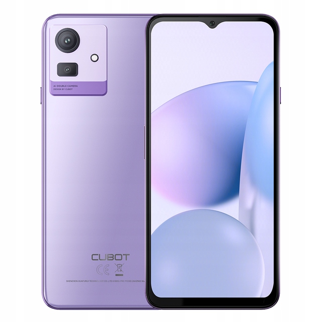 Smartfon Cubot Note 50 8 GB / 256 GB 4G (LTE) fioletowy