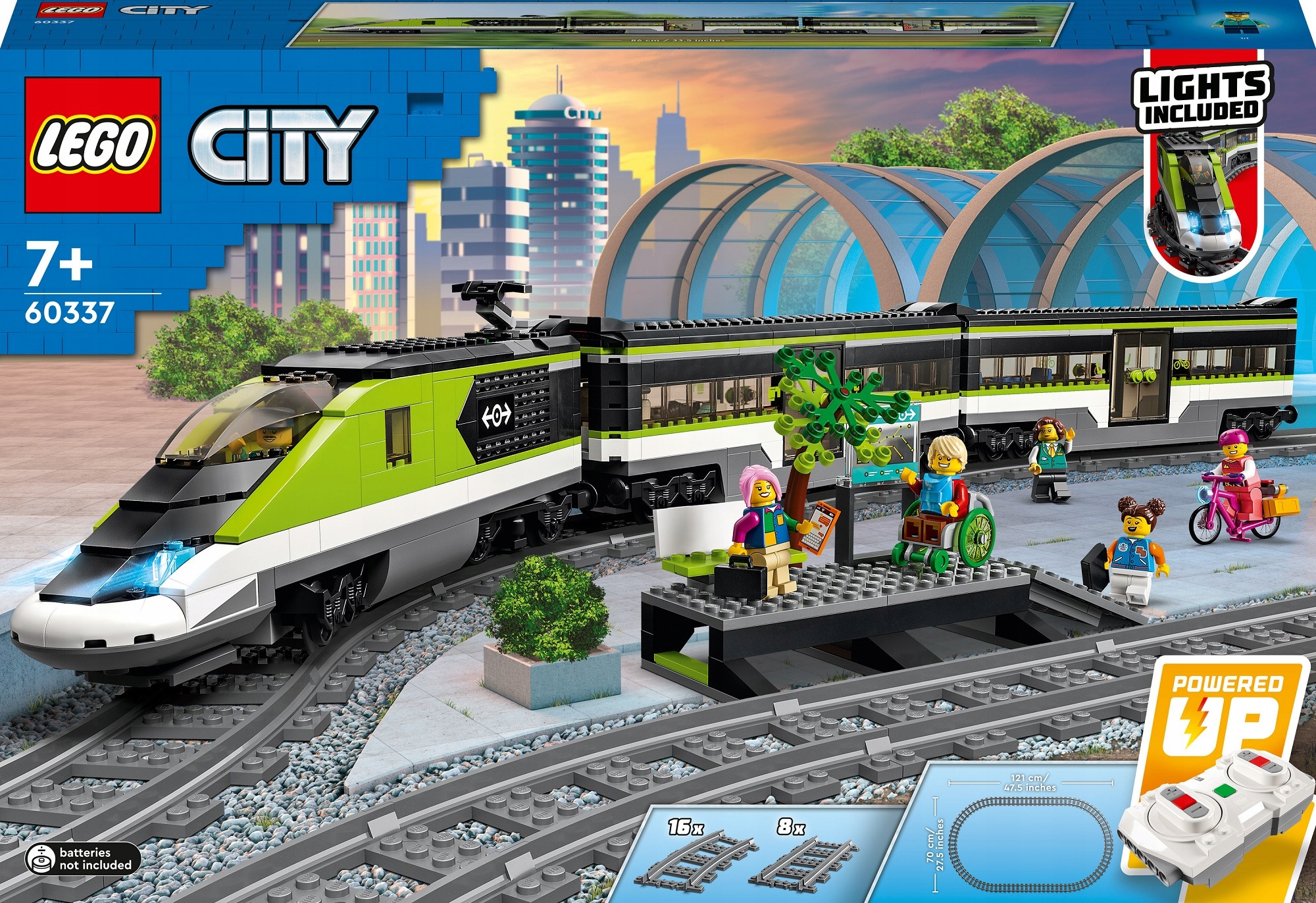 Lego City Ekspresowy pociąg pasażerski 60337