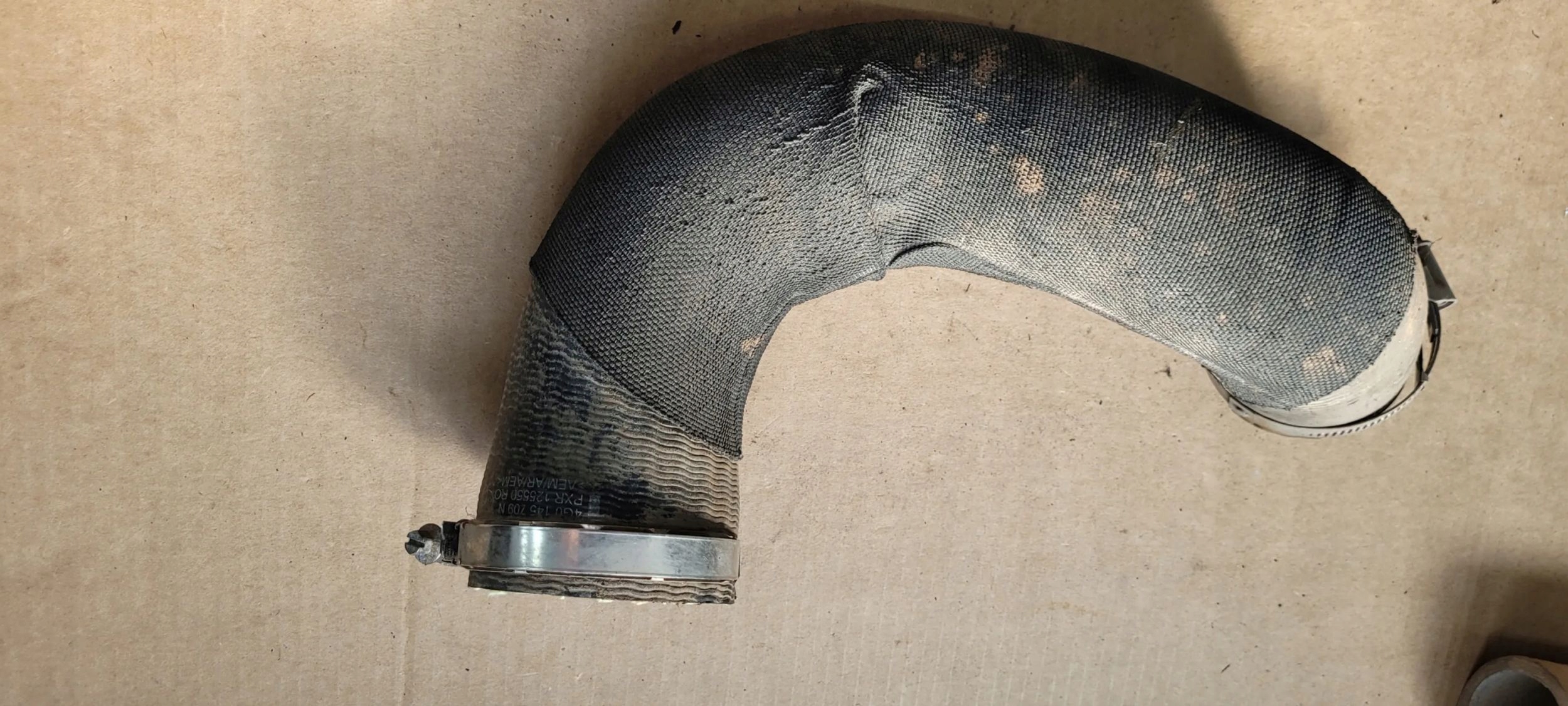 A7 4G Schlauch rohr intercooler luft 3.0 TDI 4G0145709N A6 C7 4G