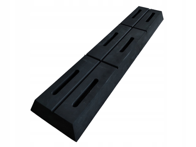 Černý mostový chránič 100 x 22 cm