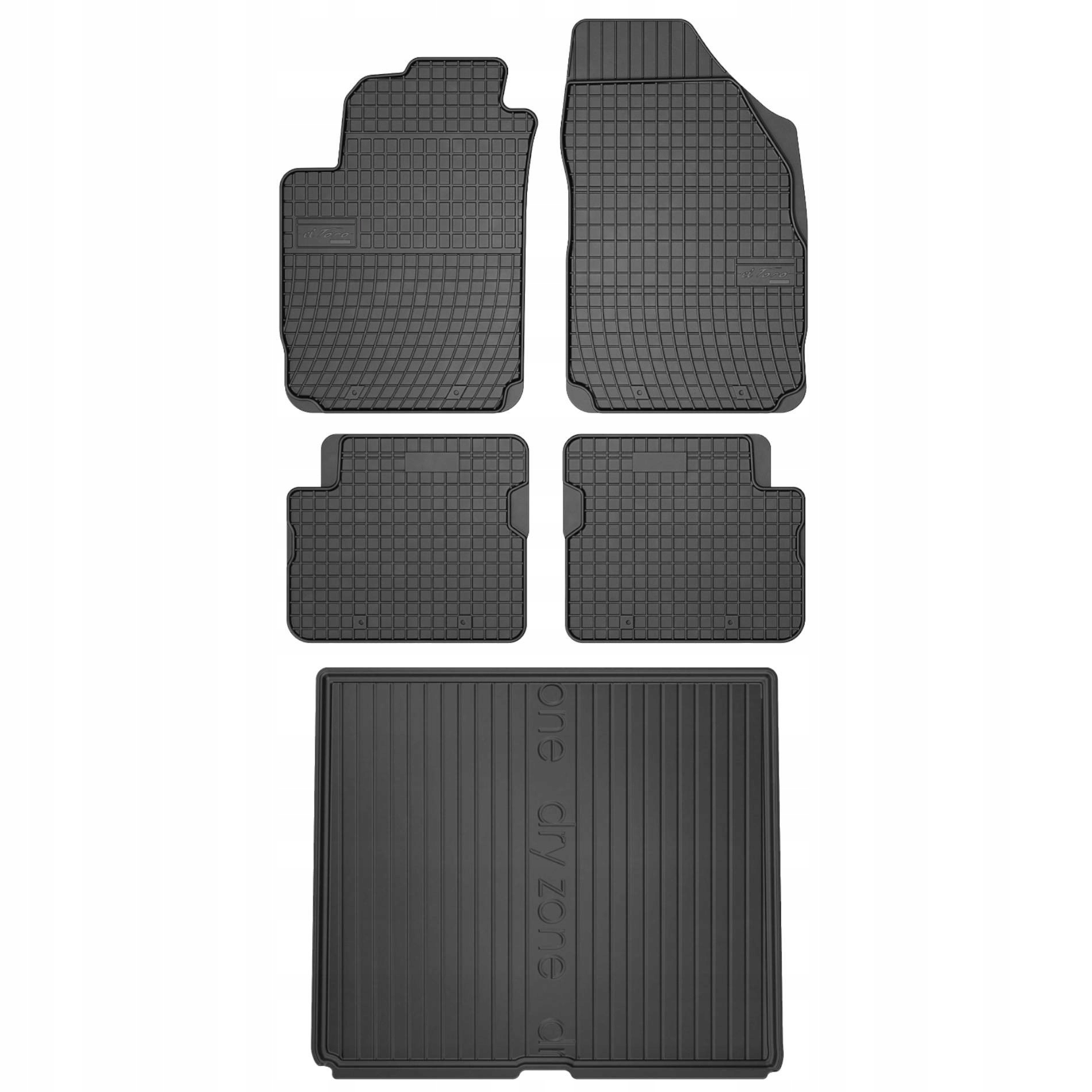 Gumové rohože rohožka do batožinového priestoru Fiat Stilo Long Kombi 03-08