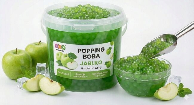 Levně Oxo Popping Boby Jablko, 3,1 kg