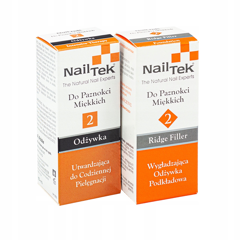 

Nail Tek Duo 2 Zestaw Ridge Filler Odżywka
