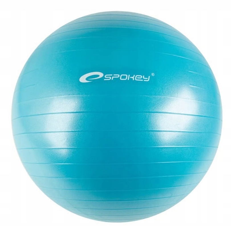 Spokey Piłka Gimnastyczna średnica 75 cm Fitball Mod pompka Turkus