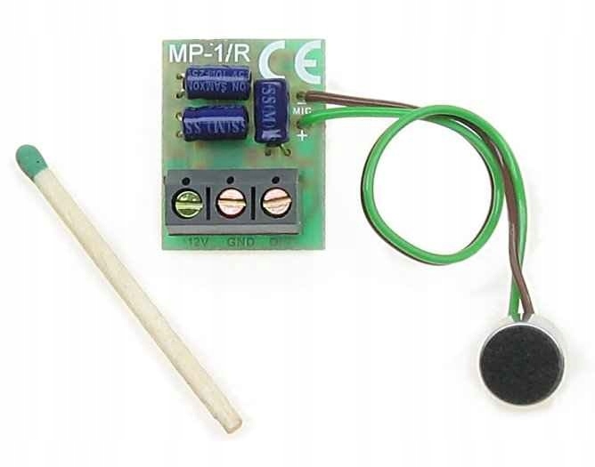 MODUŁ FONII, MIKROFON DO KAMER, REGULOWANY 100 mm