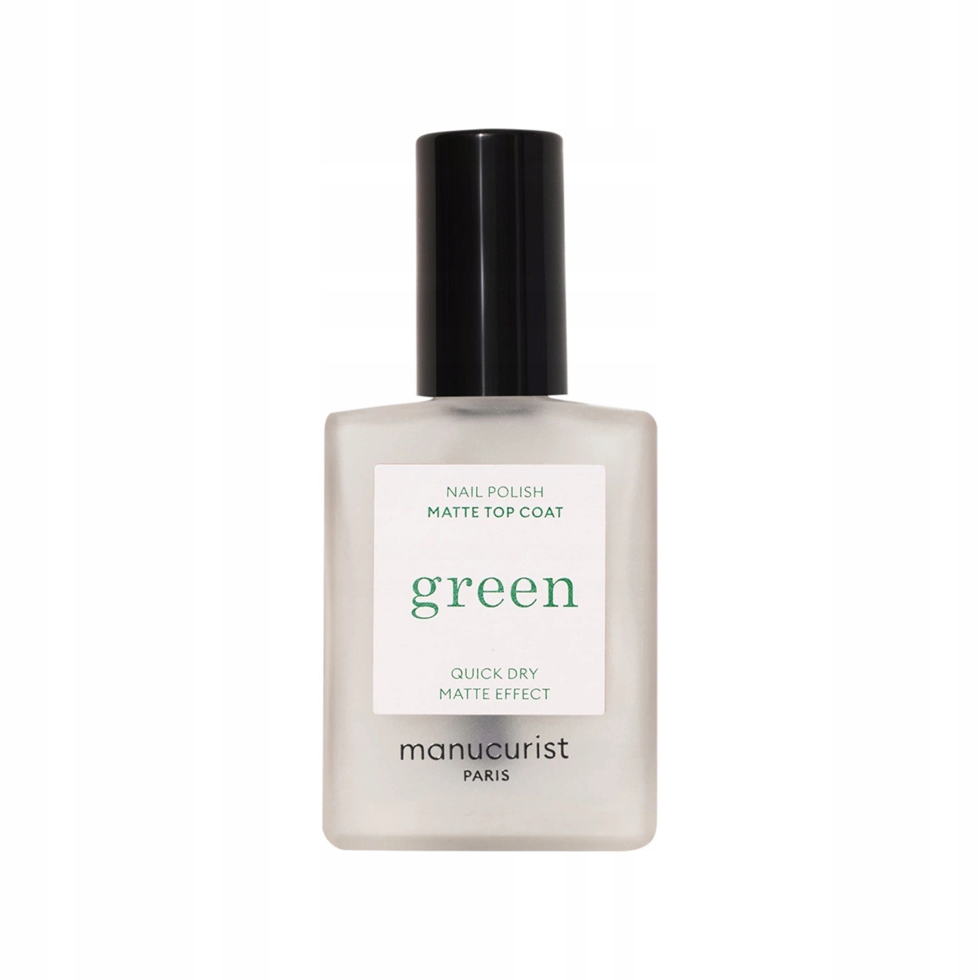 Matný vrchní lak Manucurist Green 15 ml