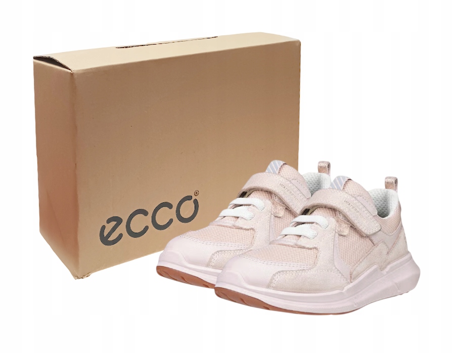 Ecco Biom 2.2 Dziecięce Buty Skórzane Różowe r. 32