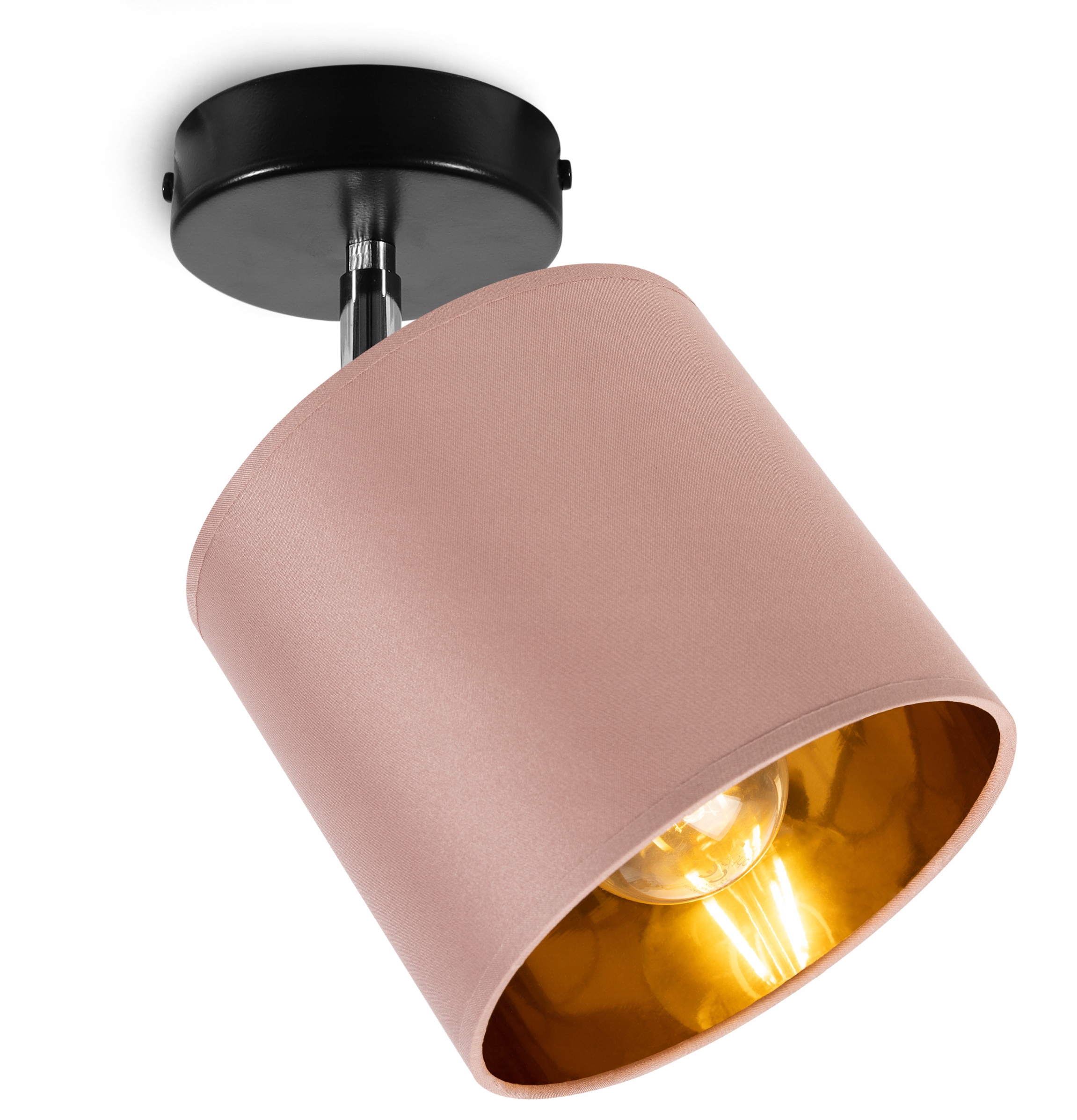 

Lampa Wisząca Sufitowa Kinkiet Złoty Plafon Led
