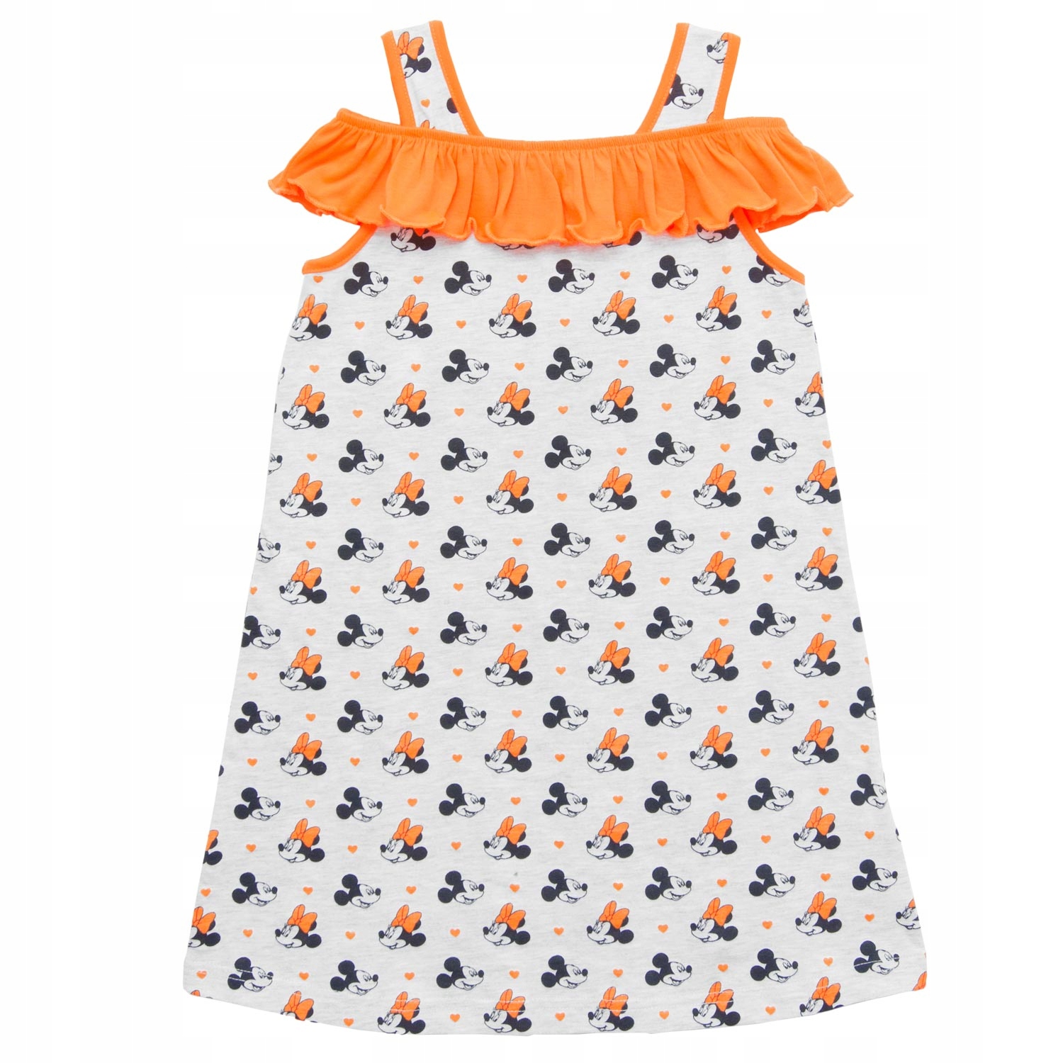 

R:116 Sukienka Dziecięca Ramiączko Myszka Minnie