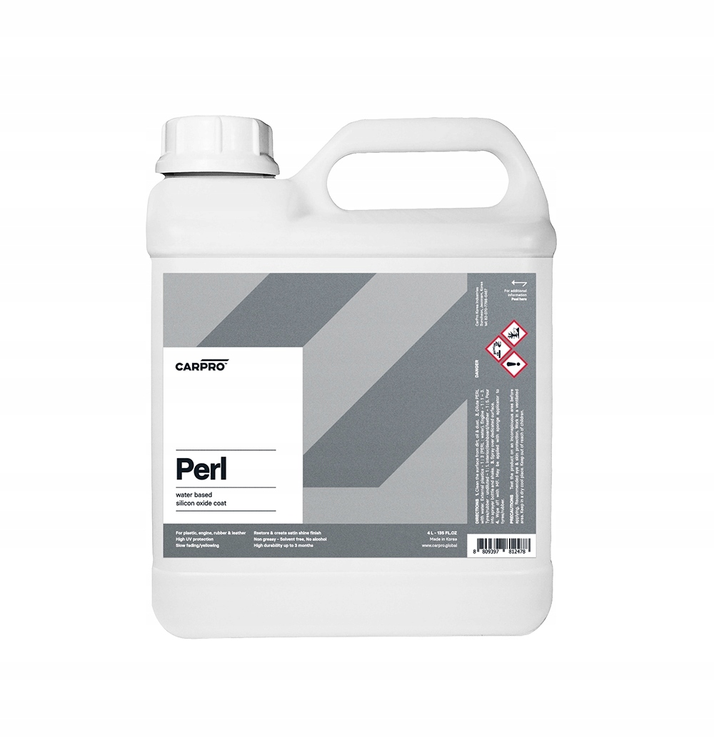Prostriedok na starostlivosť o plast a gumu CarPro Perl Coat 4 l