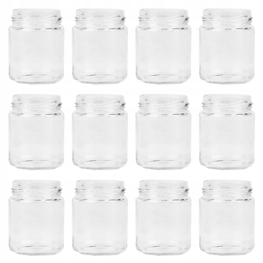 

Słoik Słoiki Przetwory 135ML Zgrzewka fi53 -12 szt