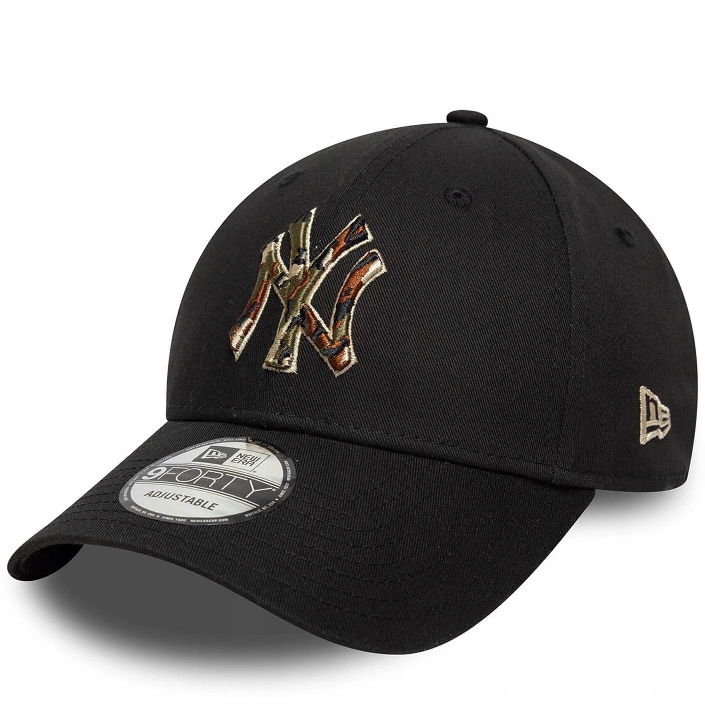 Kšiltovka New Era pánská dámská Ny New York yankees hologram černá