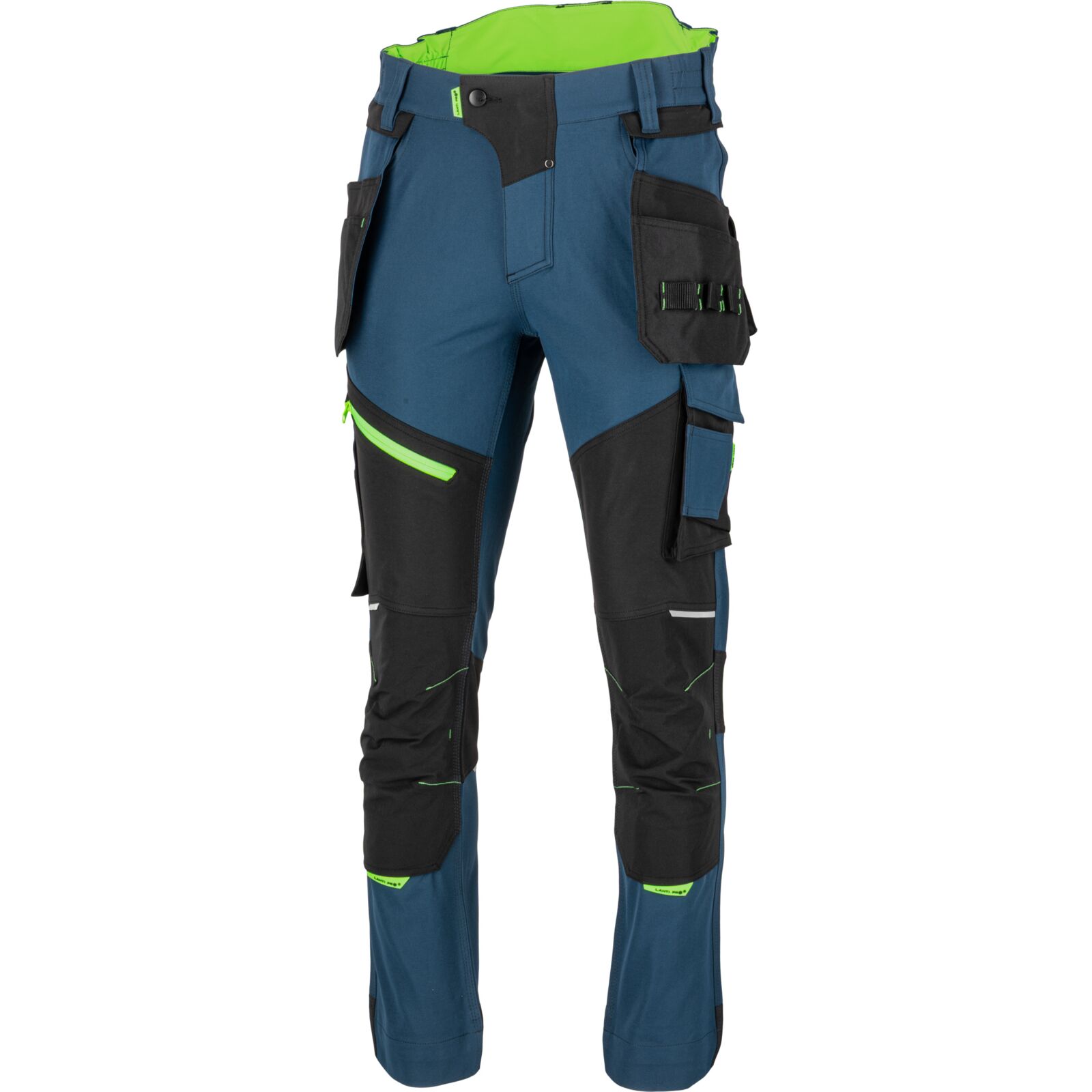 Lahti Pro Spodnie Robocze Stretch Petrol Blue, "s" L40560