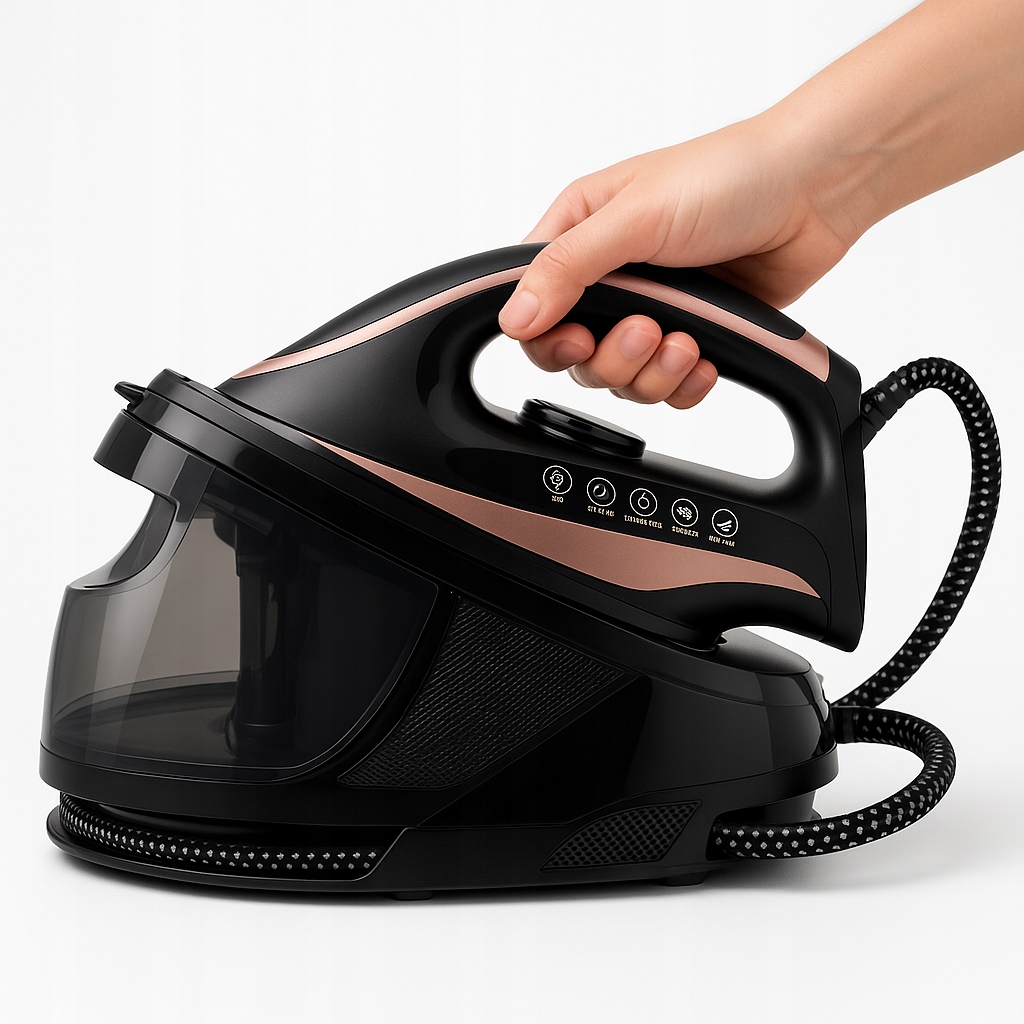 Stacja Parowa Żelazko Generator Pary 3000W Ceramiczna Powłok