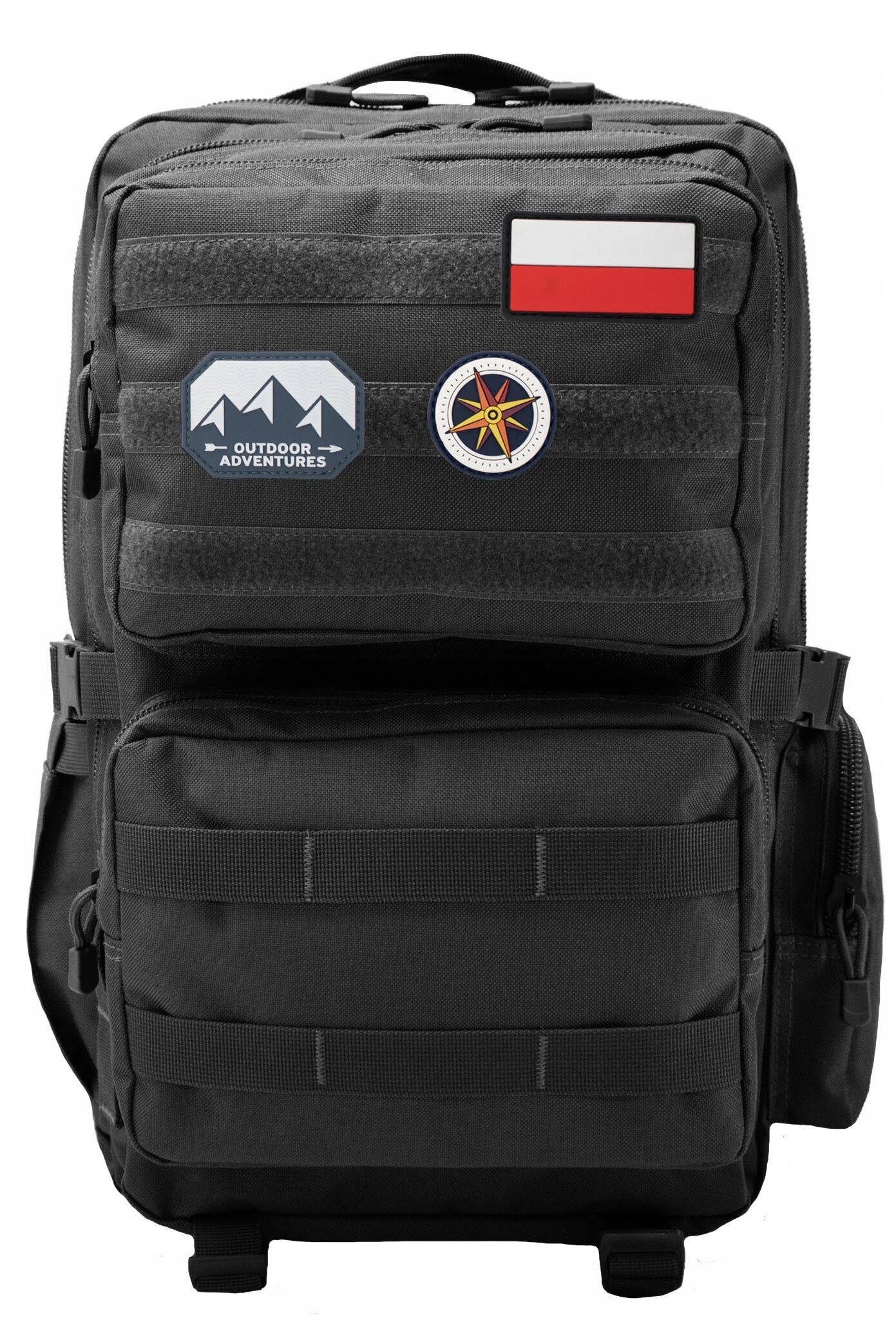 Batoh 39 l Semi Line A3049-1 černý, prostorný, survivalový