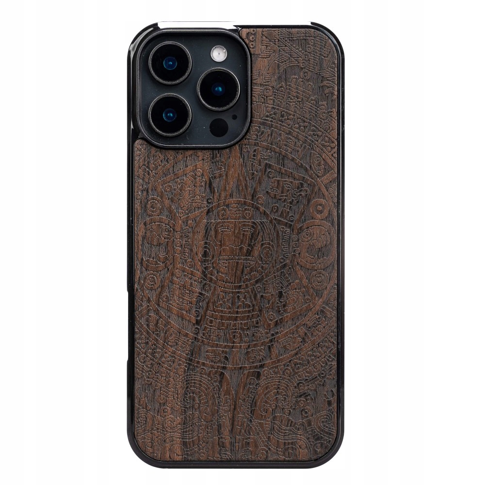 Dřevěné Pouzdro Bewood pro iPhone 16 Pro Max Kalendář Aztécký Ziricote