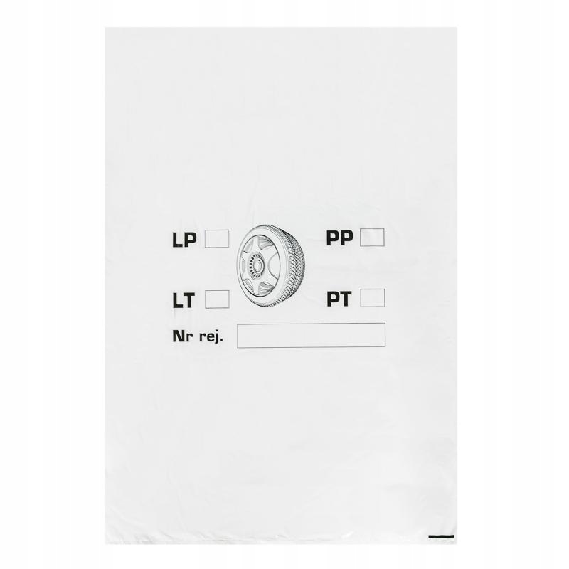 WORKI NA OPONY LDPE BIAŁE 70+2f15/100 0,04 4 szt