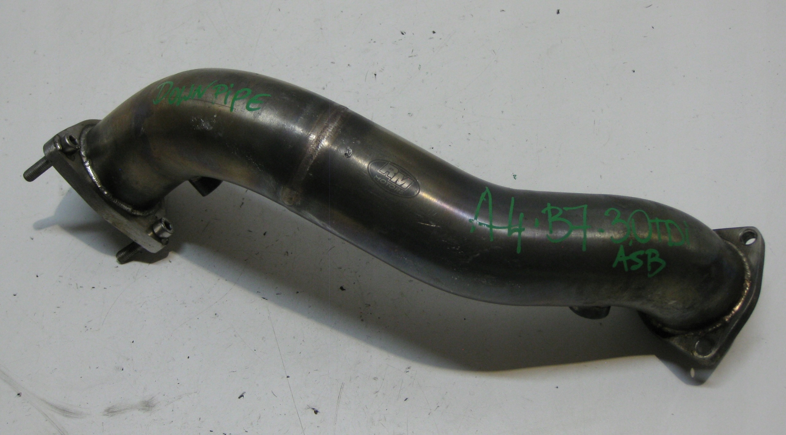 AUDI A4 B7 3.0 TDI ASB DOWNPIPE pipe exhaust pipe 64mm