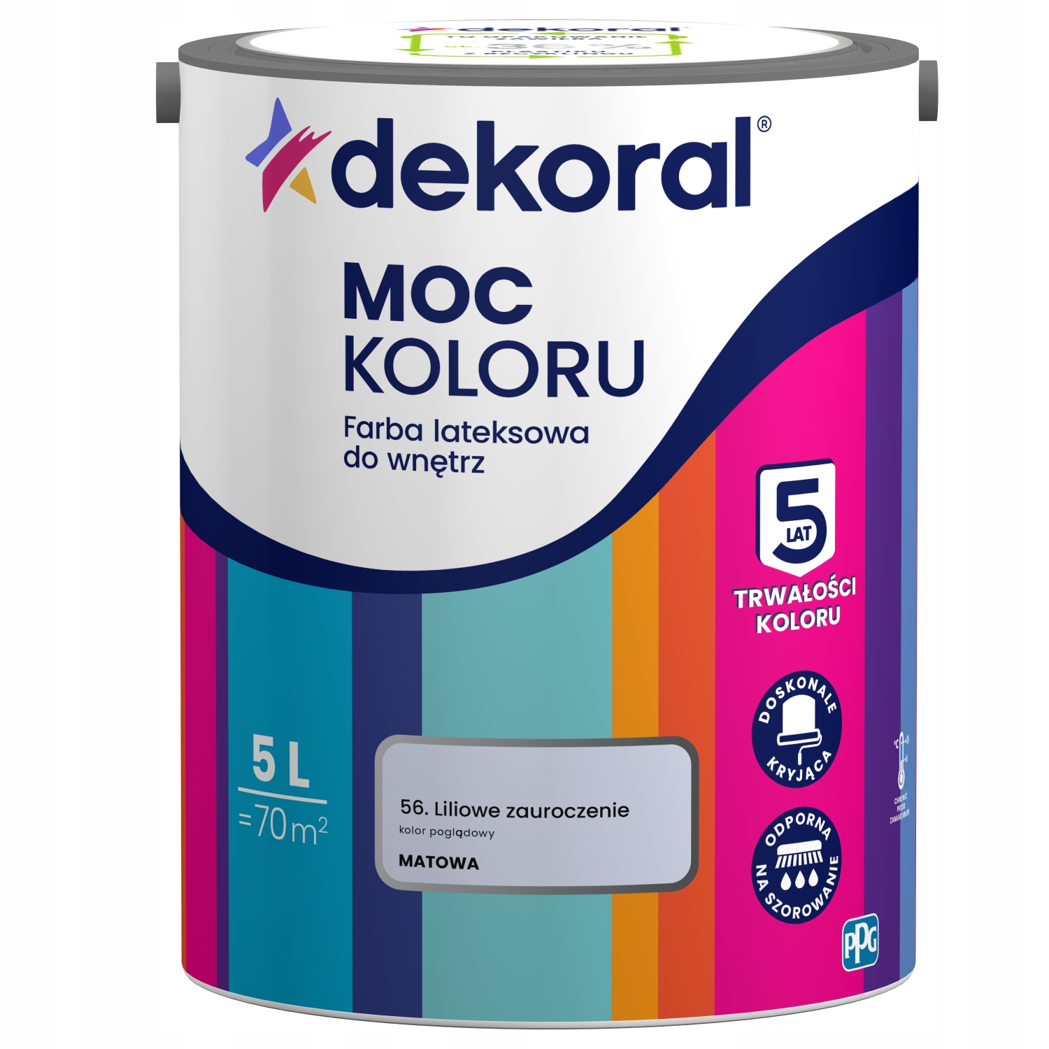 Dekoral Barva Síla Barvy Lila Okouzlení 5L
