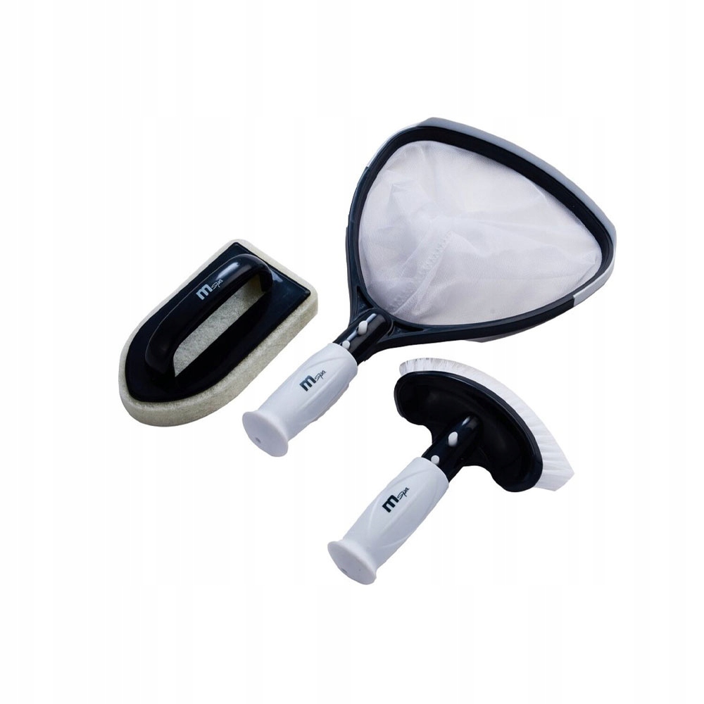 Zestaw Do Czyszczenia Jacuzzi Spa mSPA Basenu Siatka Okrągła Szczotka 3w1