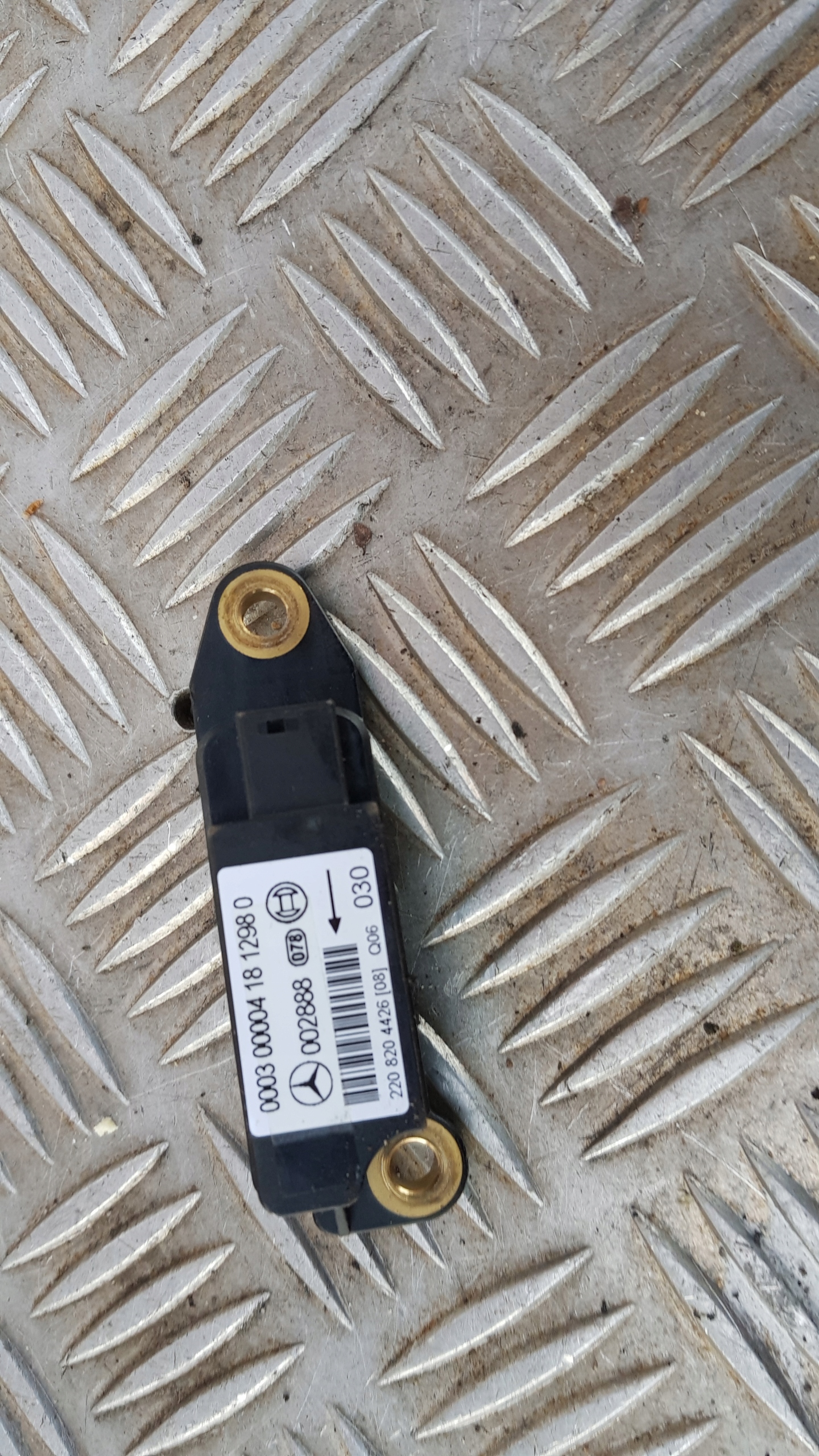 MERCEDES W220 modulo SENSOR d’urto 2208204426