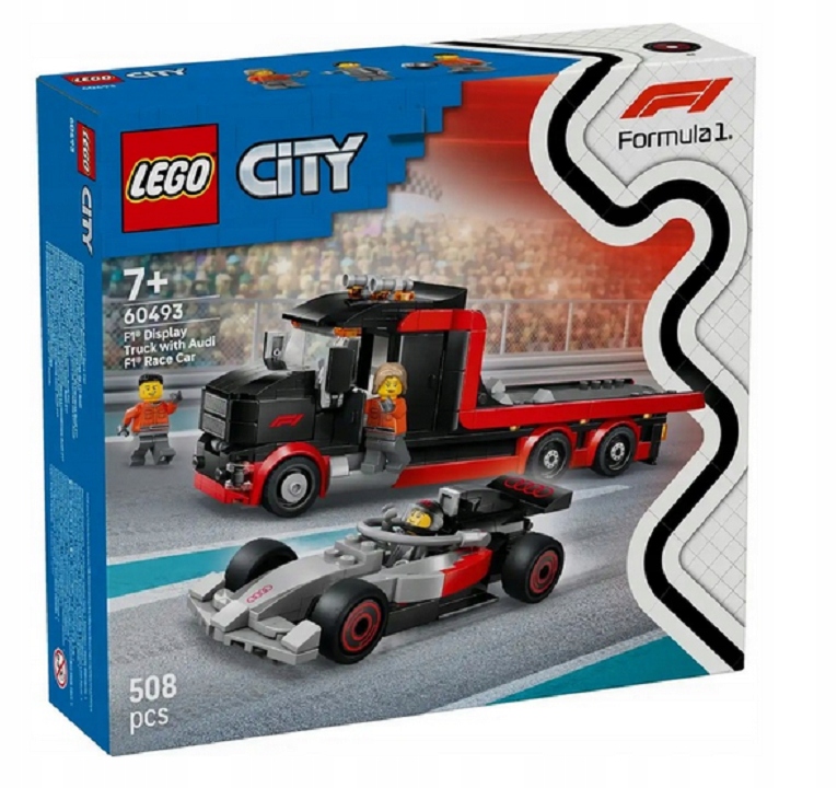 Lego 60493 City Nákladní Automobil F1 S Vozem Audi F1