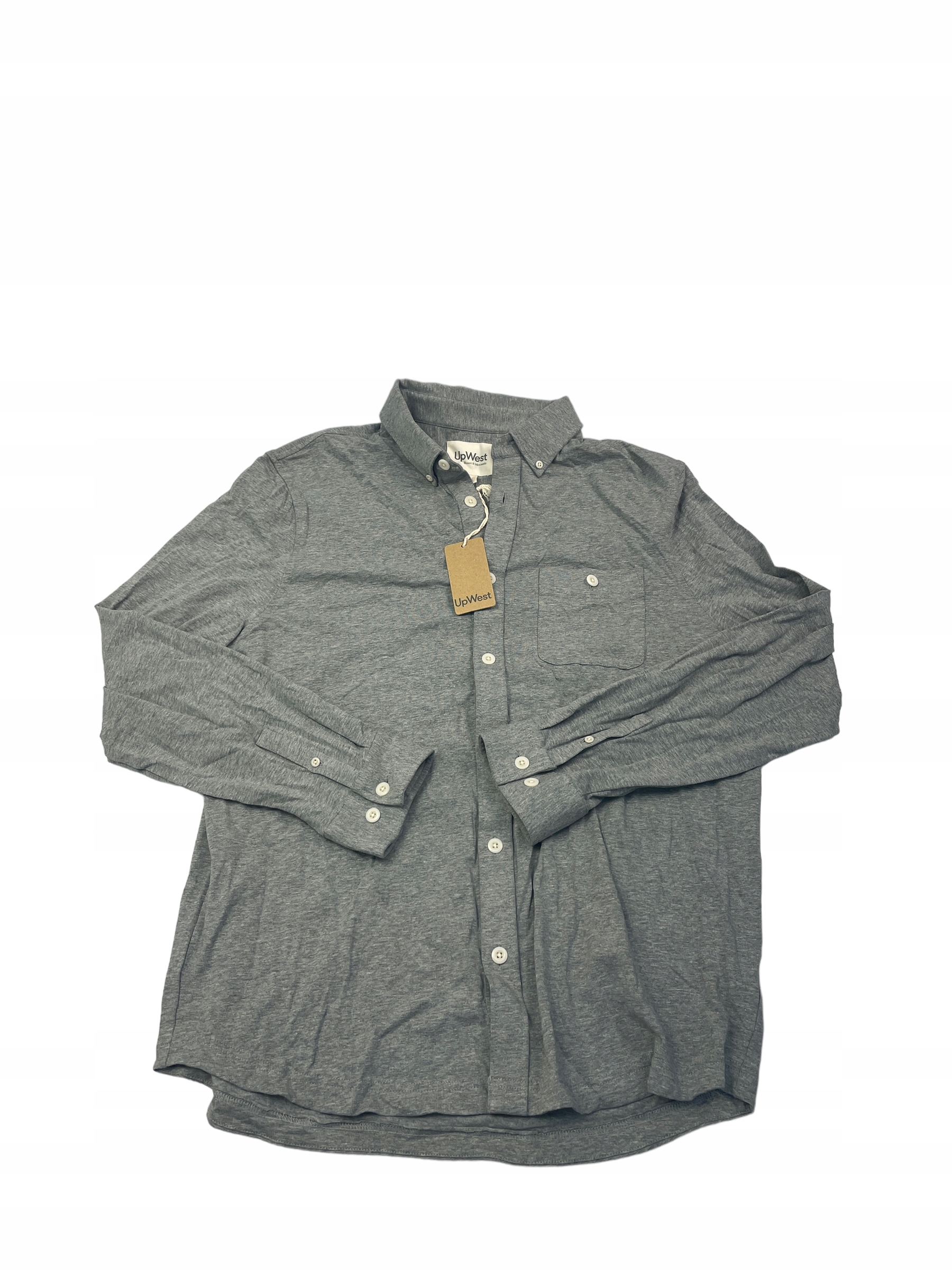 Pánská rozepínací halenka s dlouhým rukávem UpWest L