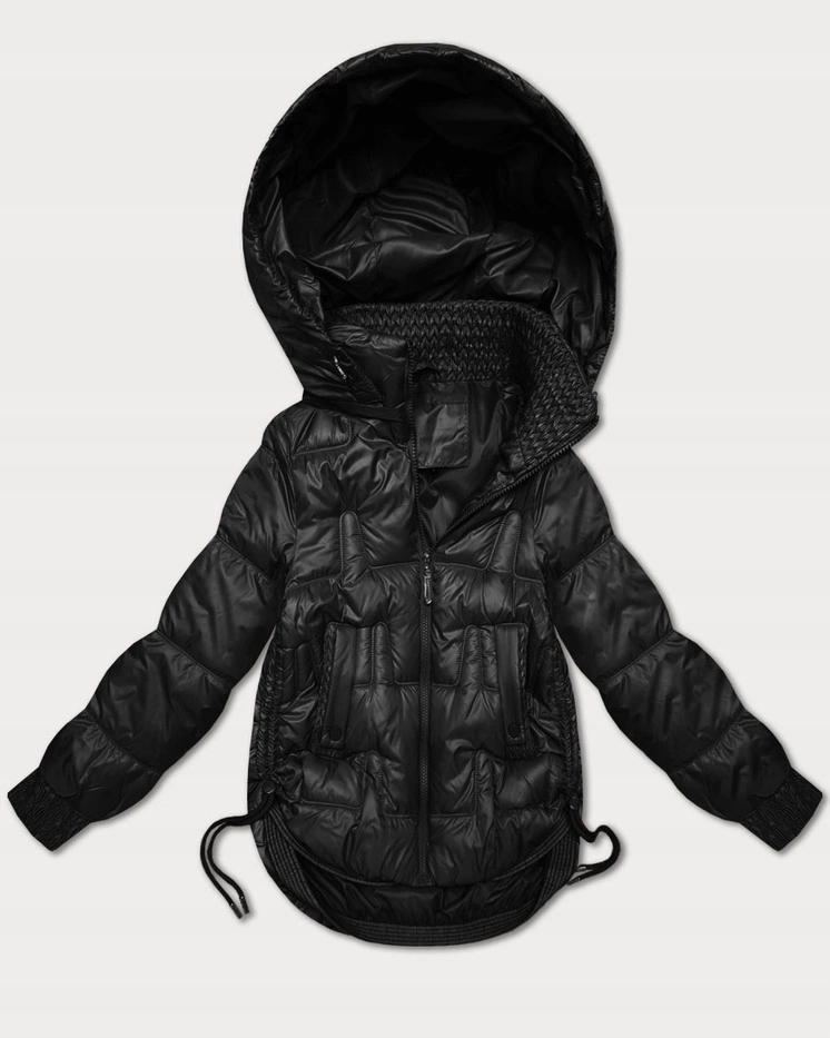 Bunda Kapuce A Stojáček B8292 Černá S (36)