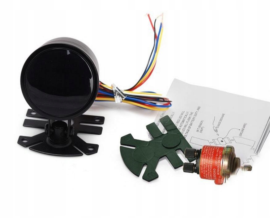 EPMAN ciśnienie oleju 52mm LED LCD bar / HKS APEXI Producent Auto gauge