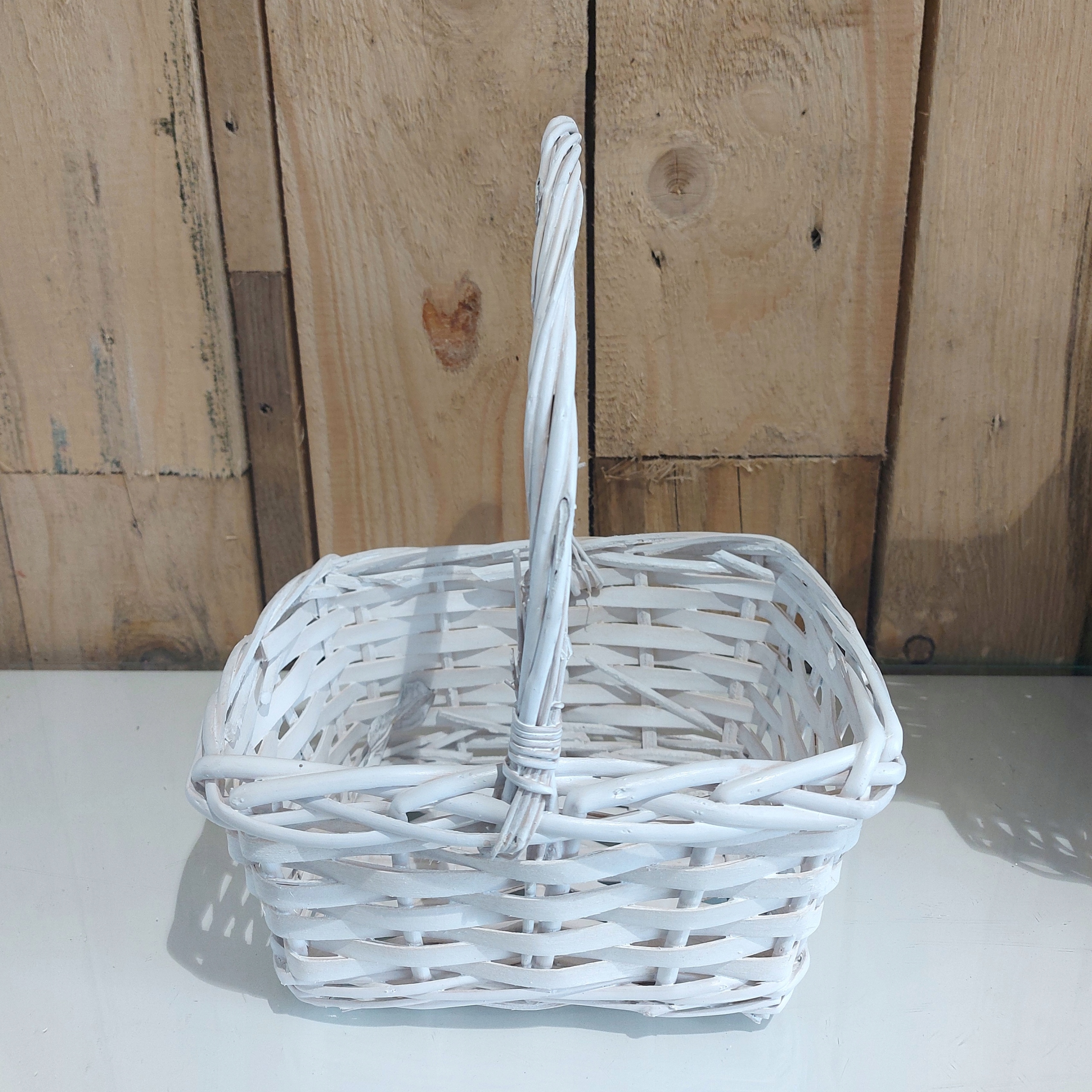 KOSZYK KOSZ PREZENTOWY WIKLINOWY OSŁONKA NA KWIATY M Marka GlamurProjekt