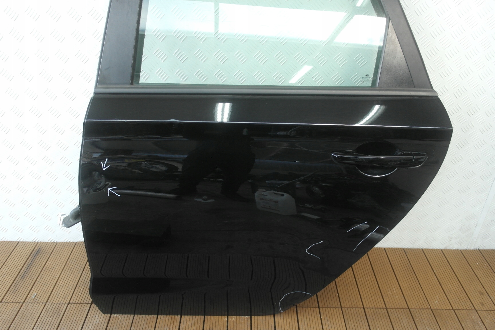 HYUNDAI i30 III 16-23 HB 5D door rear. left complete rear part colour PAE