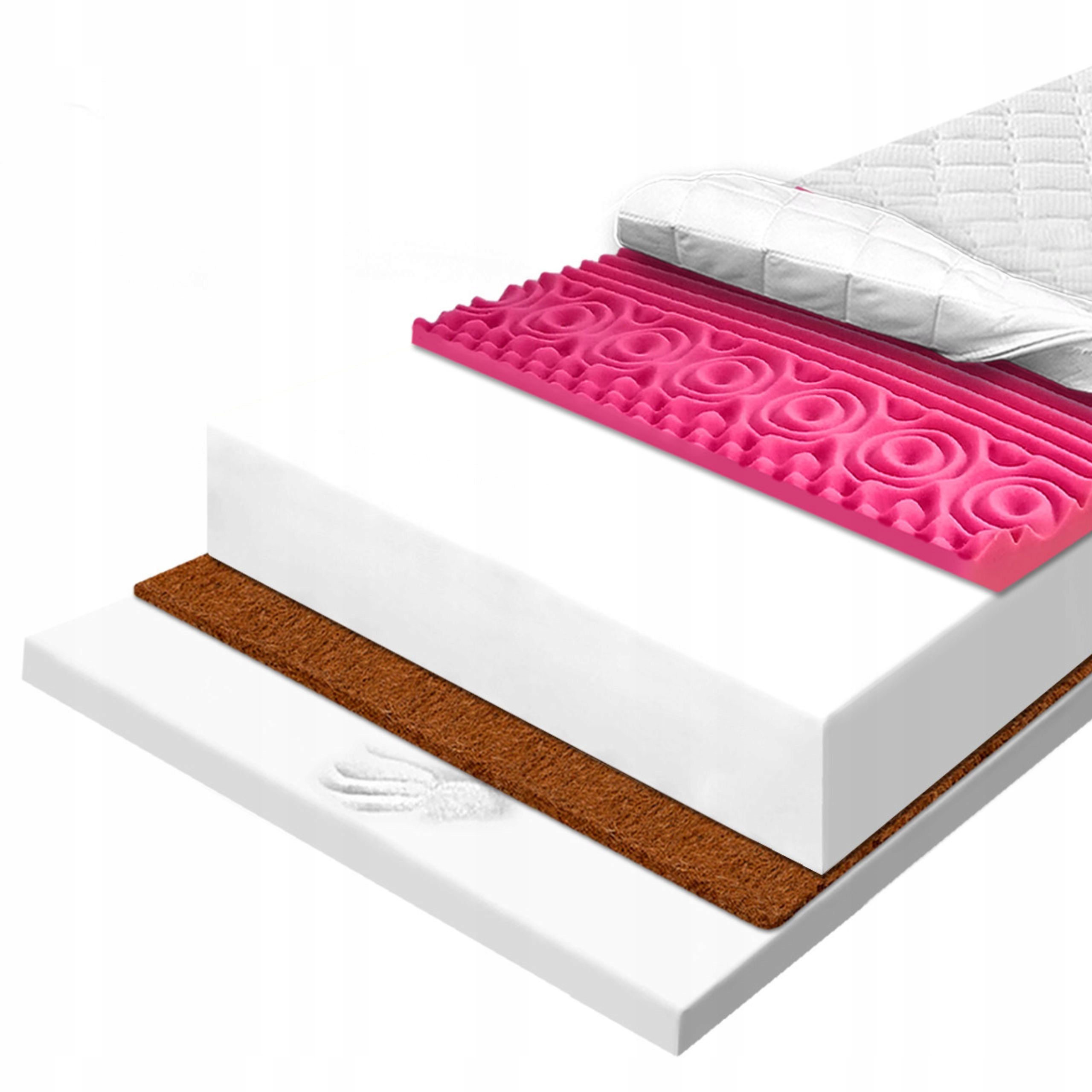 Matrac 120x180 Visco pena elastický, priedušný, vysoko elastický H2 19