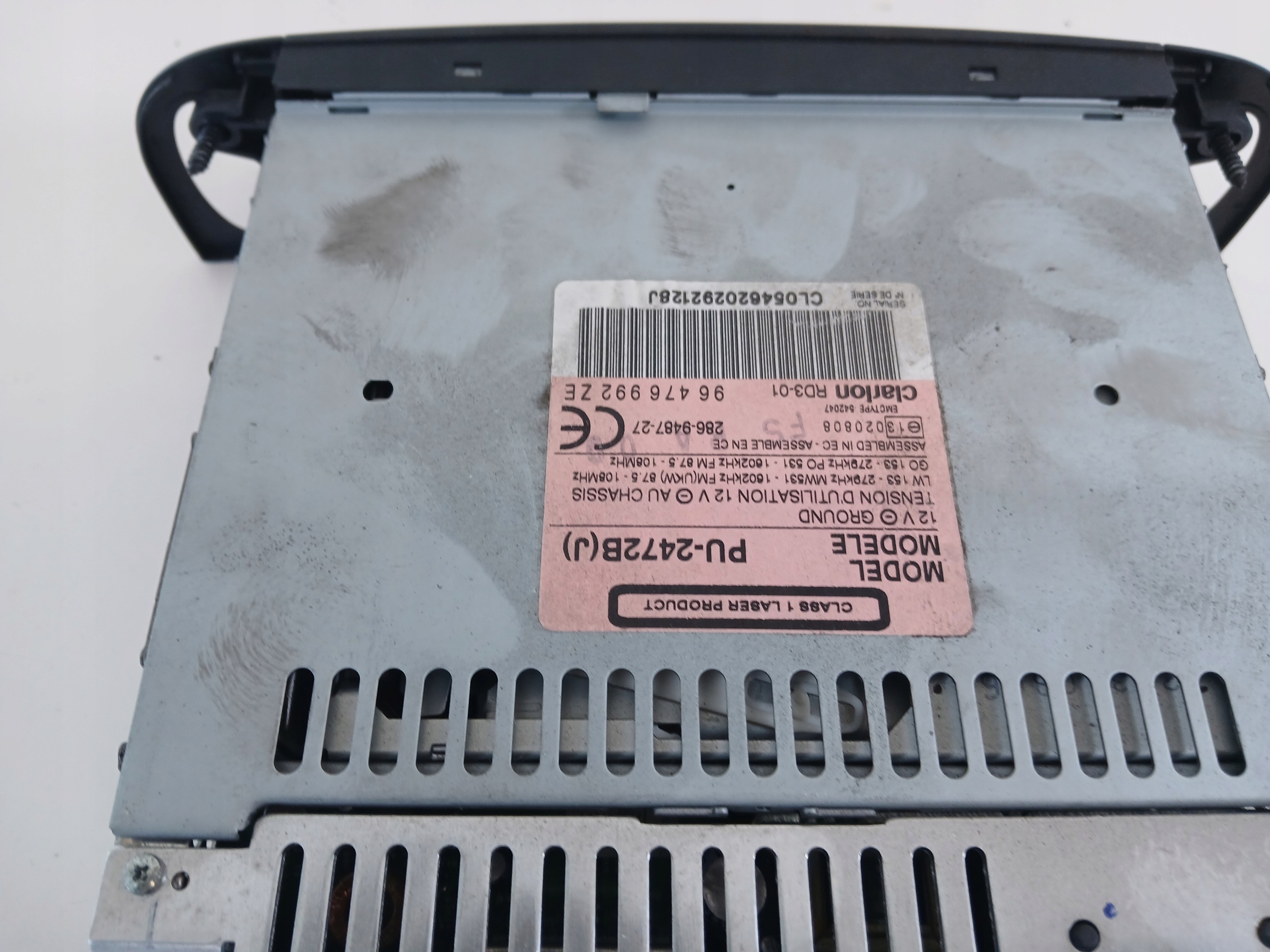 CITROEN C5 und RADIO FABRYCZNE CD 96476992ZE